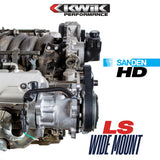 LS Wide Mount HD AC Bracket - Camaro F-Body (98-02) / GTO (04-06) - K10471