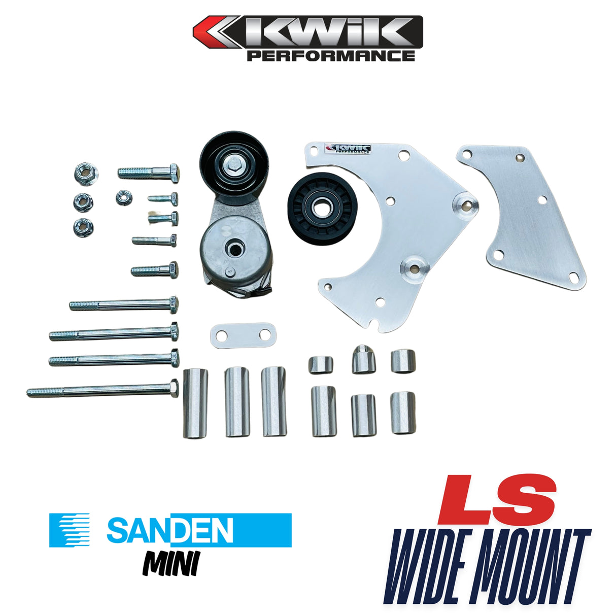 LS Wide Mount Mini AC Bracket - Camaro F-Body (98-02) / GTO (04-06) - K10674