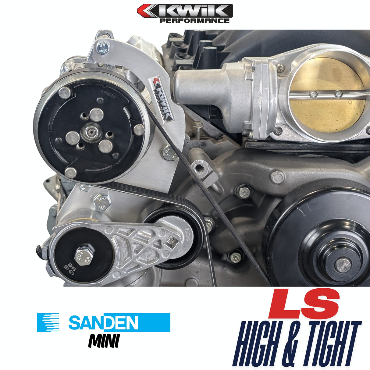 LS High and Tight AC Bracket - Truck (99-13) / Camaro (10-15) - K10700