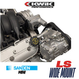 LS Truck Pull-Out Serpentine Package - Sanden Mini (Includes water pump and balancer) - K10740