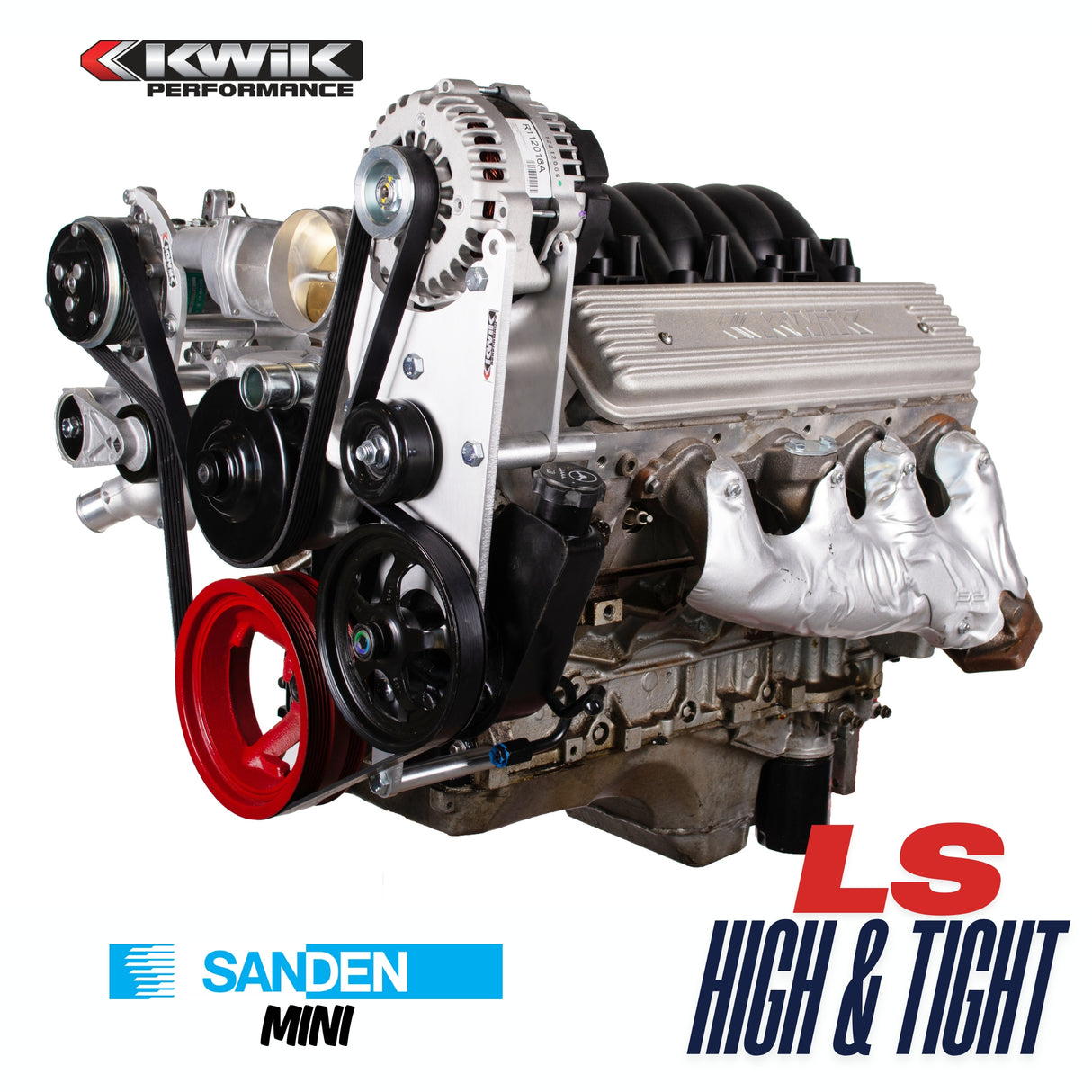 LS High and Tight Serpentine Package - Truck (99-13) / Camaro (10-15) - K10741